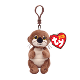 TY Plush Toys TY Clip Beanie Belly Mitch Otter